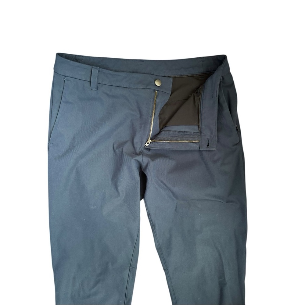 Lululemon Commission Pant Classic M5AEYS Warpstreme True Navy Size 34 - Picture 2 of 15